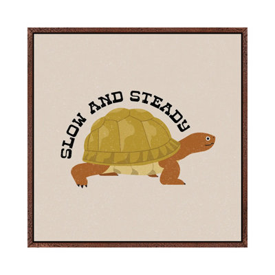 Slow And Steady by Carmen Jabier - Gallery-Wrapped Canvas Giclée on Canvas