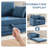 52'' Chenille Upholstered Loveseat Pull-out Sleeper Chair Accent Chair Bed For Small Spaces-579831213