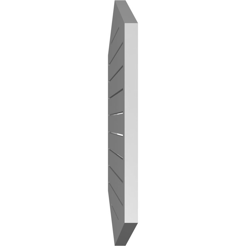 Pente verticale verticale en uréthane 5 pi, H 34 po x l 28 po x P 1,5 po