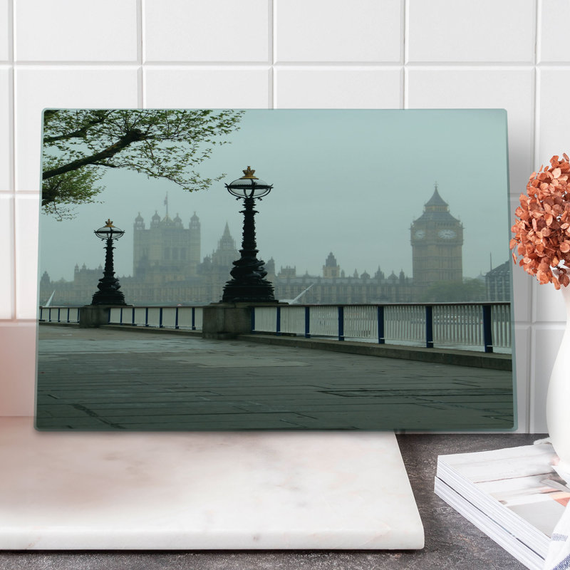Multicolore Westminster Tower Bridge Ambesonne London
