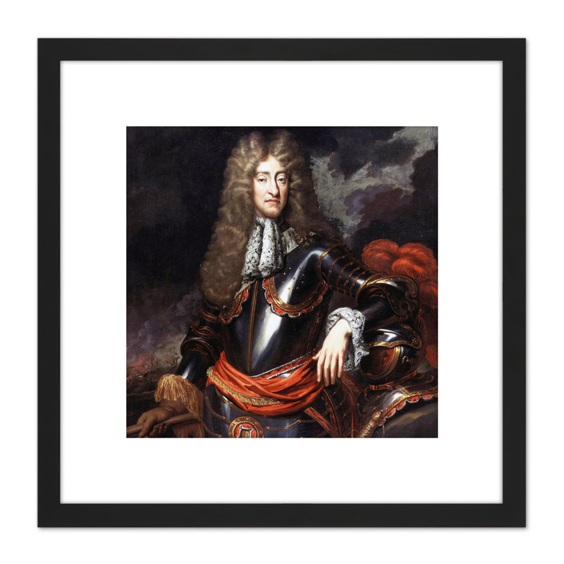 Anonymous Portrait King James II England - Single Picture Frame Painting