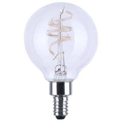 4 Watt G16.5 LED Deena Flex Gray Coil Filament E12 3000K 120 Volt