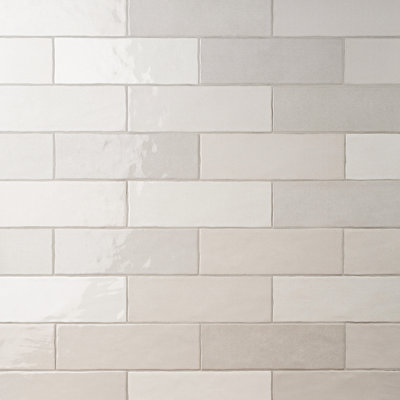  Zellige 2.5" x 8" Glossy Ceramic Subway Tile