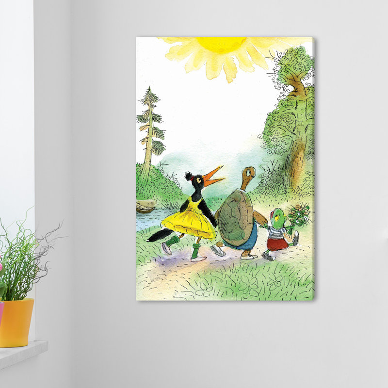 Lets Go For A Walk - Wrapped Canvas Print, 61cm H x 41cm W