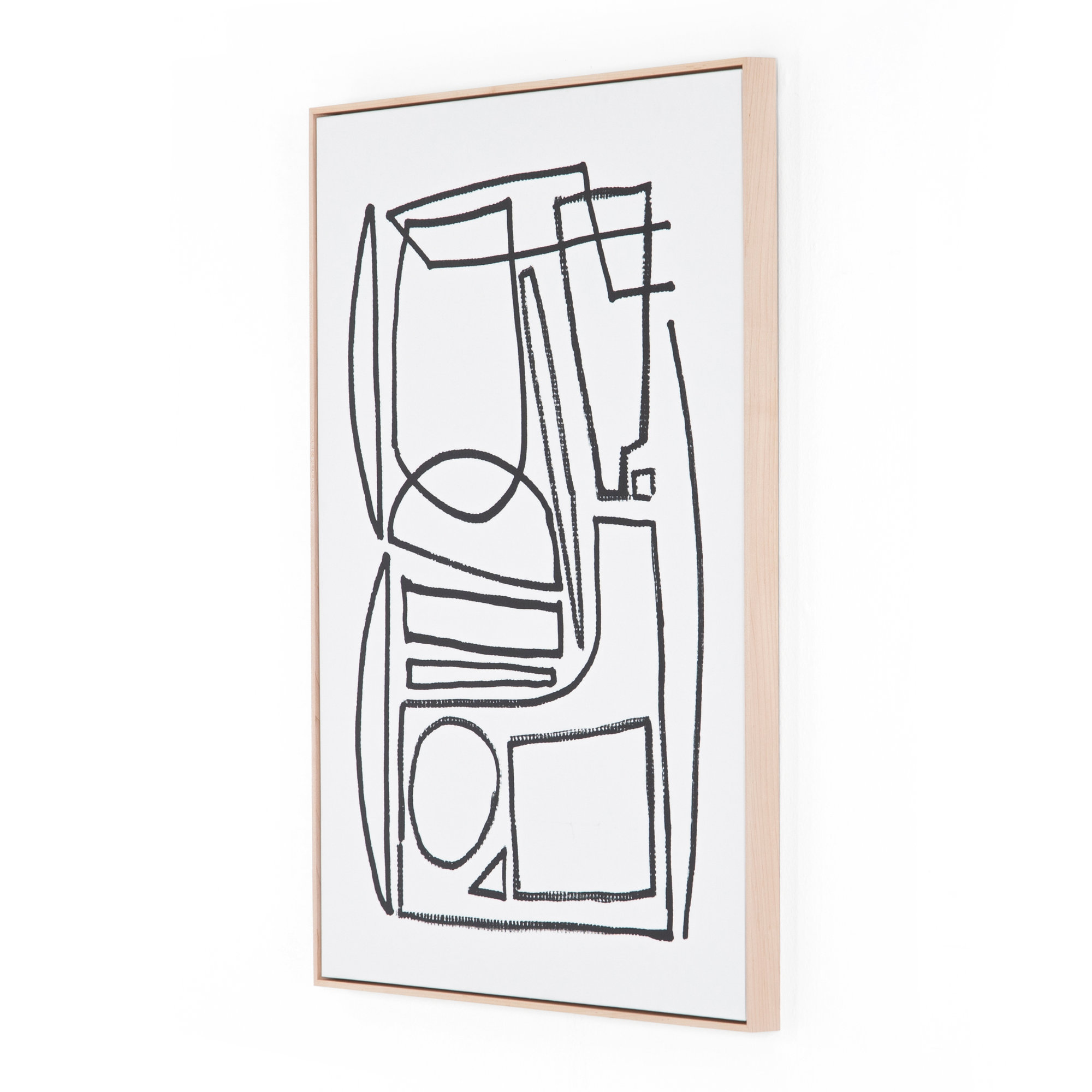 Stark 1 by Dan Hobday, 60" H x 40" W