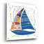 «Nautical Collage IV» par Courtney Prahl, art mural en verre acrylique-101627983