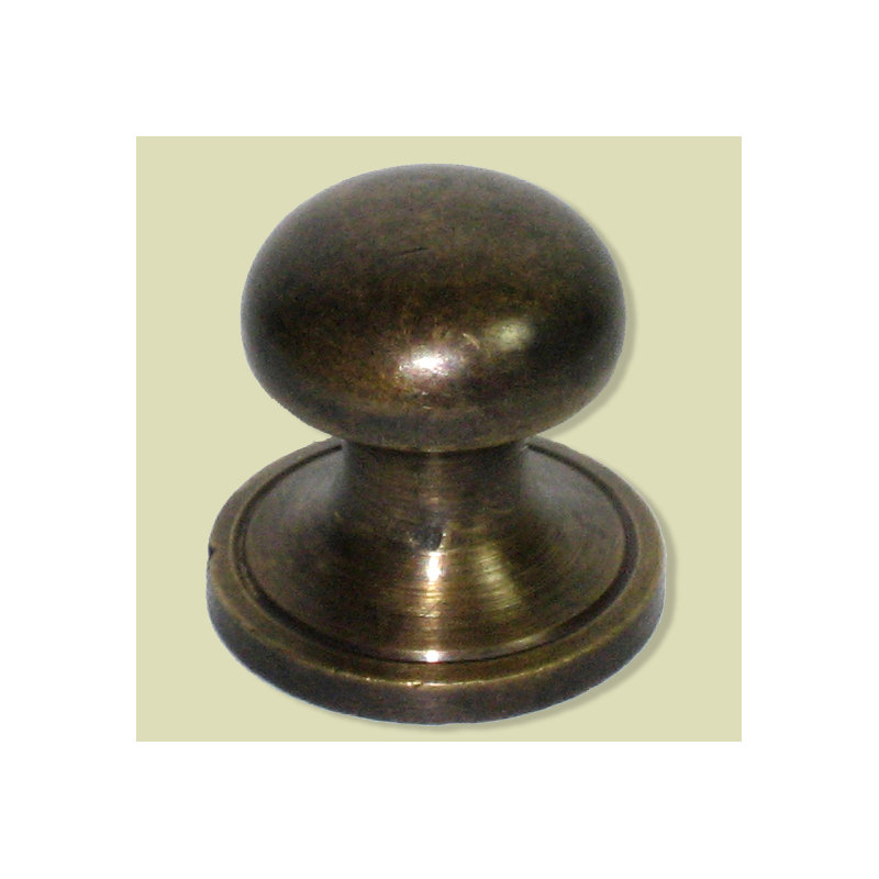 Mushroom Knob, 0.75" H x 0.75" W x 0.63" D
