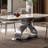Pudens Metal Base Dining Table