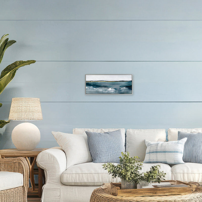 The Great Beyond Seascape, estampe numérique, conception de Jacob Q, Estampe numérique Farmhouse, H 10 po x l 24 po