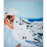 Santorini Dreams Print by Jeff Schaub