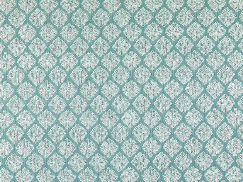 Whimsy Garden Talisman Fabric, Aqua