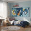 3 Piece Wrapped Canvas Print-606105669