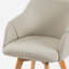 Swivel Linen Modern Upholstered Back Dining & Side Chair-318539173-496446517