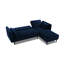 Brutus Velvety Reversible Corner Sofa Bed-67503281