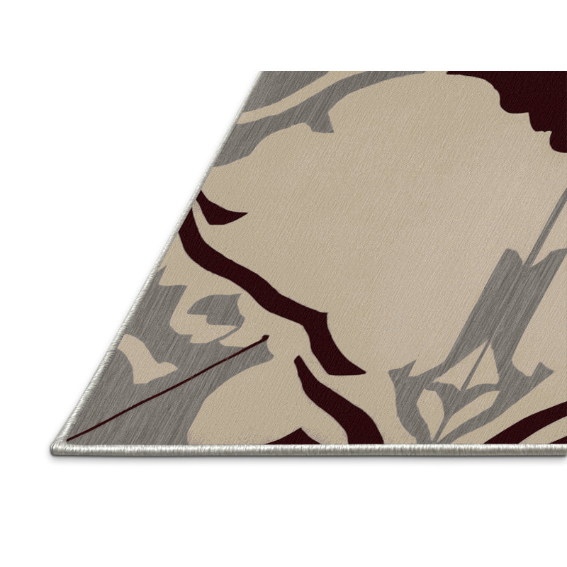 Framed Dynamics Rug, Square 6'