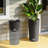 Set Of 2 Flower Pots,Stackable Large Planters,High Planter-1066795863