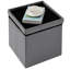 Repose-pieds pliant avec repose-pieds en velours-1761303192