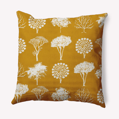  Coussin décoratif carré Field of Trees