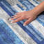 Tapis à rayures Dream Shag ADS766 lavable à la machine de qualité supérieure-74440516-74440542