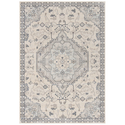 Inez Oriental Viscose Area Rug