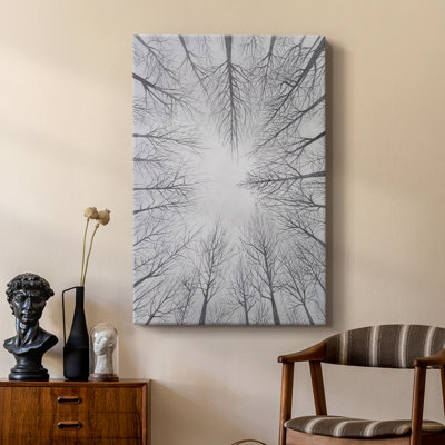 Deciduous Canopy I -Custom Wrapped Gallery Cavas