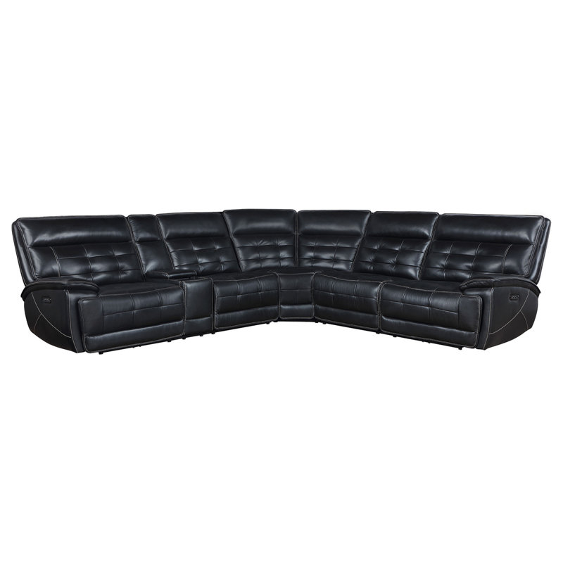 Canapé modulaire inclinable électrique double Hayden