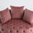 Classical Living Room Chair In Pink Velvet, Foam, American Style Velvet Area Chair, Foam Filled, Modern Design-920928389