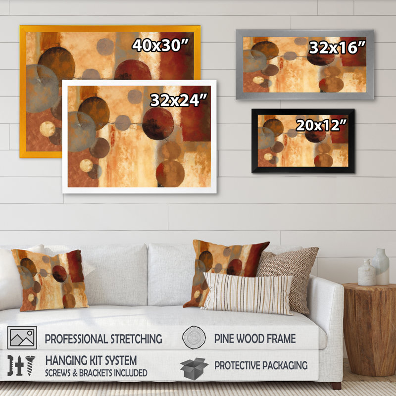 Aged Barrel Universes I 56, Toile avec cadre photo noir, H 30 po x l 40 po x P 1,5 po