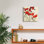 «Poppies And Cream 1» par Shirley Novak, art mural sur toile