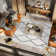 Tapis blanc / gris Schleicher