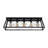 5 - Light Farmhouse Open Cage Rectangular Flush Ceiling Light-307081012