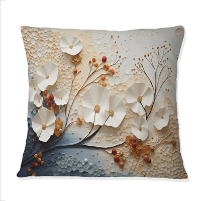 Coussin Ethereal Elegance - Abstract Collages