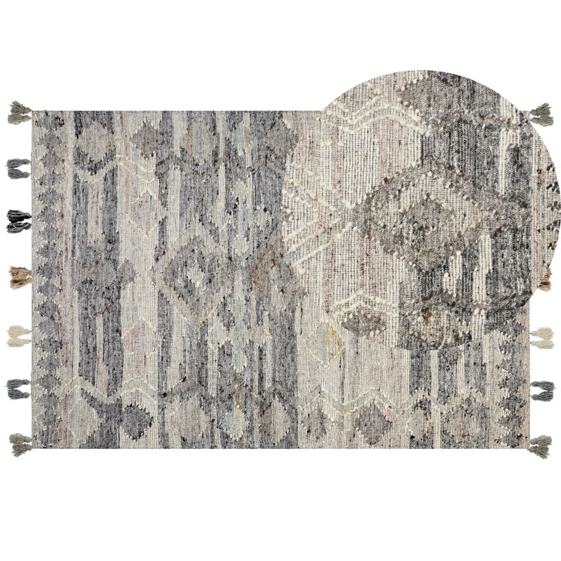 Akiharu Geometric Hand Woven Area Rug, Rectangle 160 x 230cm