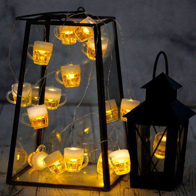 Patrick's Indoor 15 - Bulb 10'' Battery Powered LED Fairy String Light