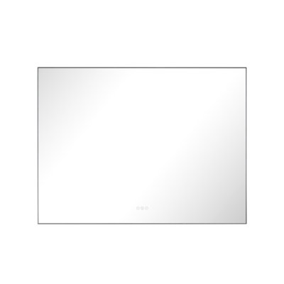 Miroir de salle de bain avancé à DEL avec plusieurs fonctions pratiques pour une expérience améliorée