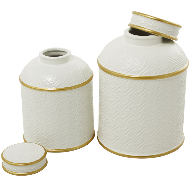 Stoneware Decorative Urns & Jars
