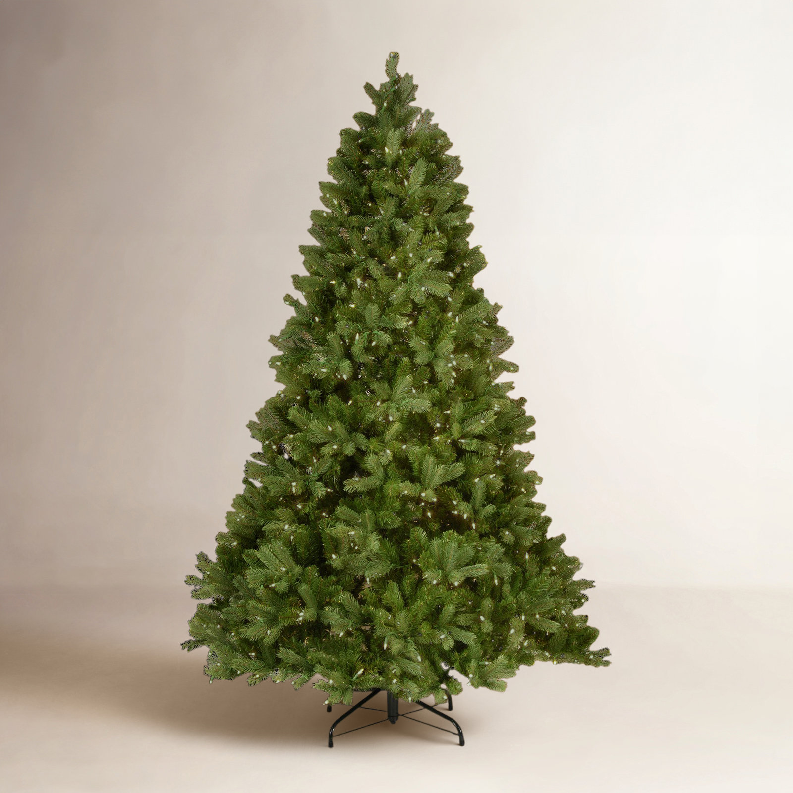 Pre-Lit Fir Christmas Tree, 9' H
