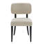 Ensemble de 2 chaises de salle à manger, chaise de salle à manger rembourrée moderne et chaise de cuisine