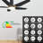 Smart DC Ceiling Fan with Light, Remote Control Flush-Mounted-843291855-863221246