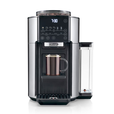 TrueBrew™ Automatic Single-Serve Drip Coffee Maker with Built-In Grinder and Bean Extract Technology