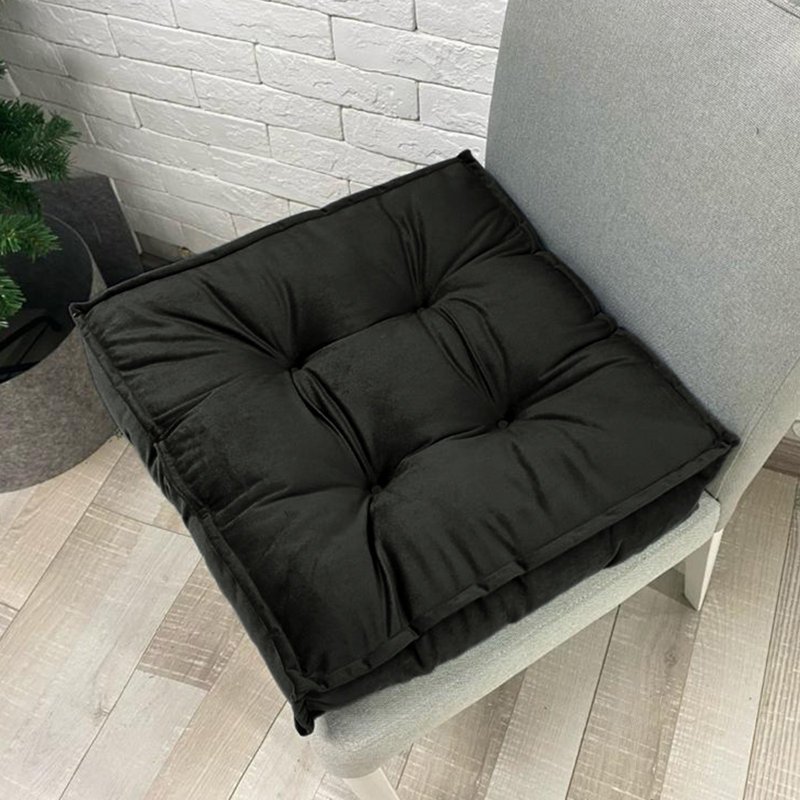 Bystrc Seat Cushion, Black