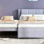 Lit plateforme double avec lit gigogne et lit gigogne double