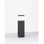 Dark Grey Metal Bollard Light-1094521759