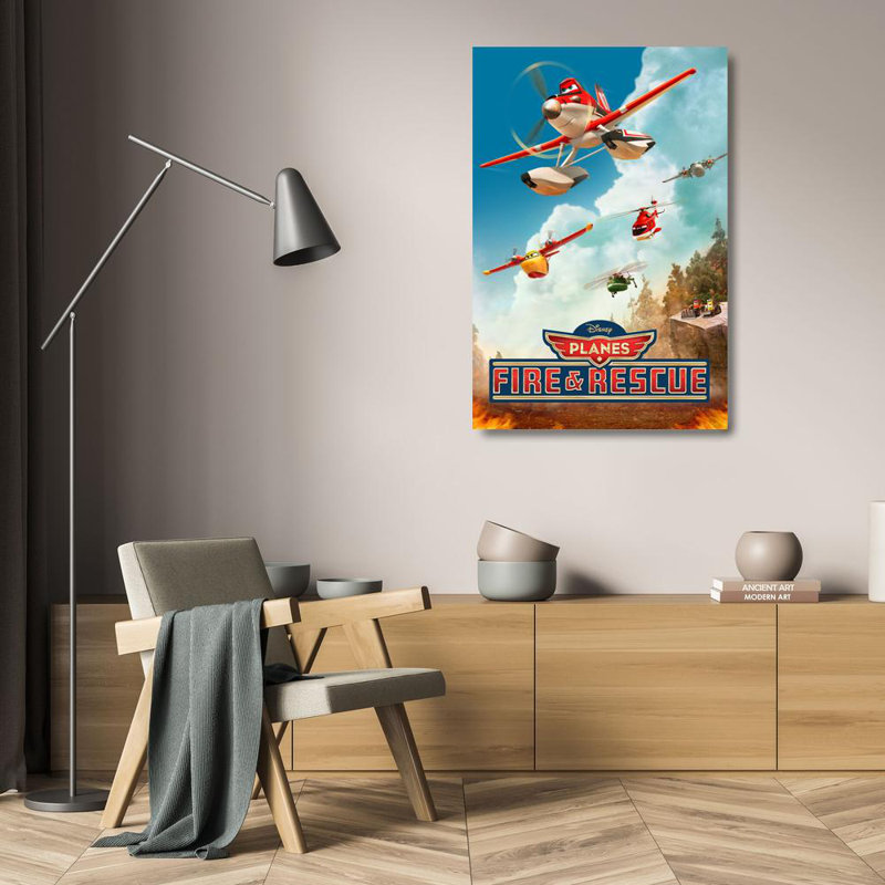 Planes Fire & Rescue, 24" H x 16" W