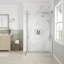OVE Decors Bel Soft Close 48" x 78" Frameless Sliding Soft Close Shower Kit-98664872