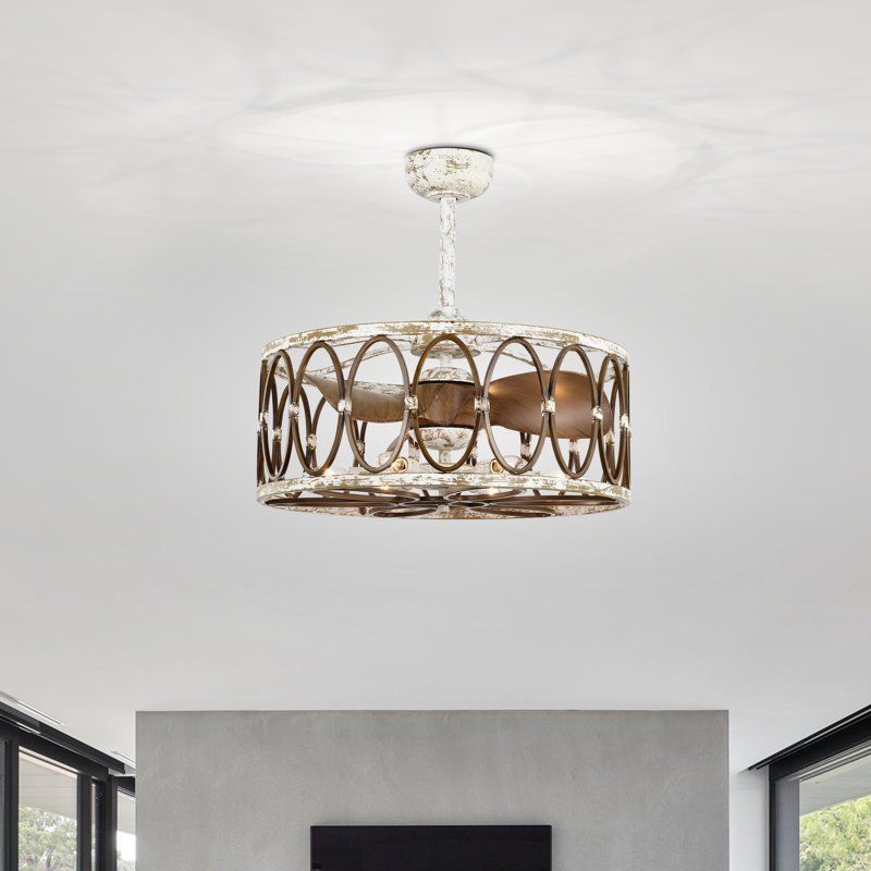 Haseebrahman 22'' Ceiling Fan with Light Kit