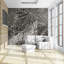Panneau mural noir et blanc élégant-1990798209