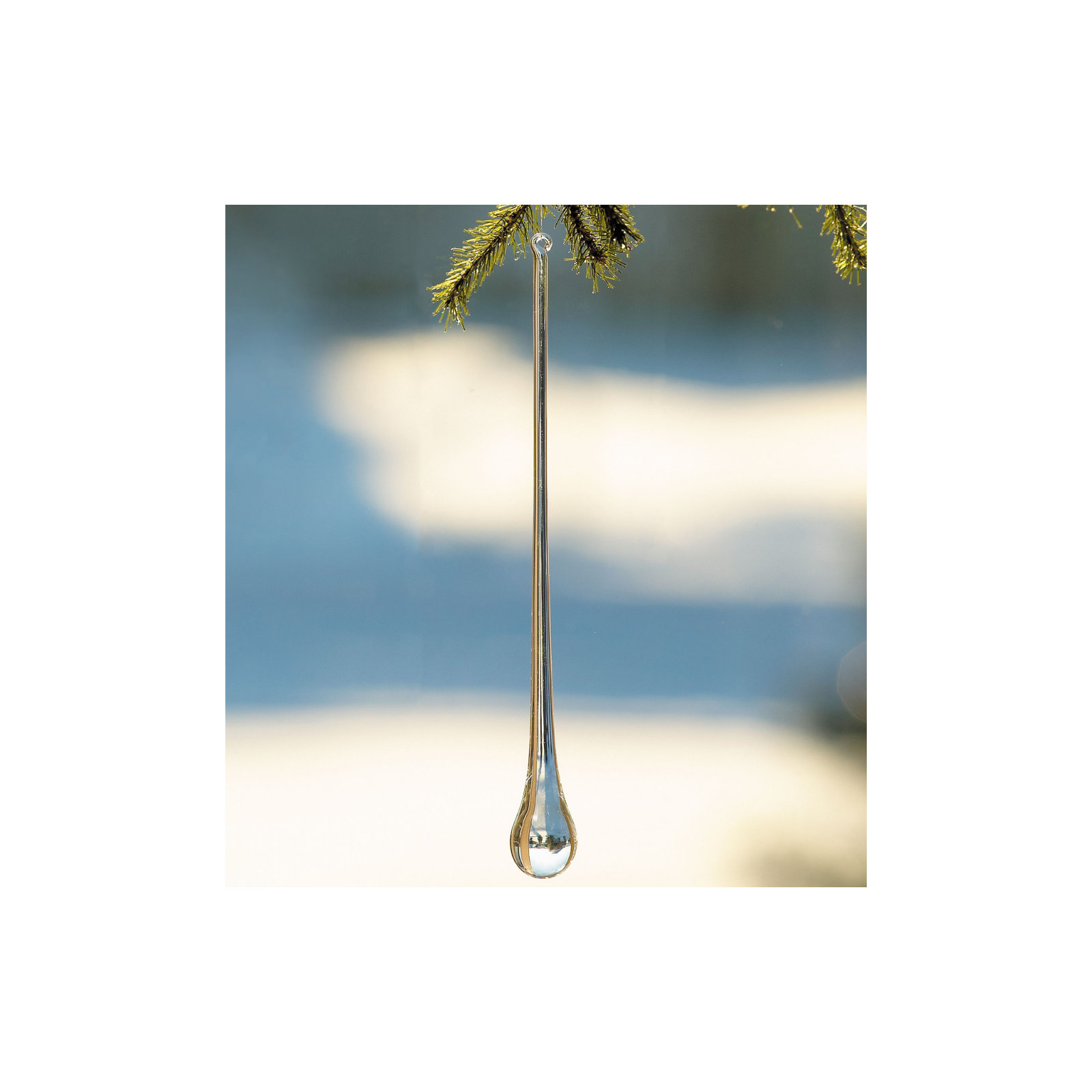 Jabouille Icicle Drop Ornament Hanging Figurine Ornament