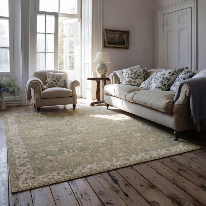 Tancy Abstract Cotton Machine Tufted Area Rug, 280cm x 380cm