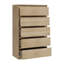 Dennette 78cm 5 Drawer Chest